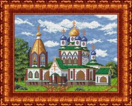 Схема для вышивки бисером КБП-3012 Церковь