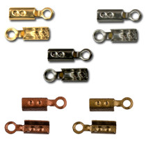  Зажим для узла DC-092/10 4x2x2 мм 10 шт №04 под бронзу