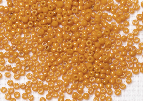 Бисер Япония круглый 11/0 10г 1606 тосканский апельсин, глянцевый непрозрачный